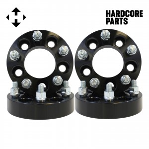 4 QTY 1.25" Black Wheel Spacers, - Compatible With Toyota Tundra Sequoia Land Cruiser Lexus LX570 (5 x 150mm)