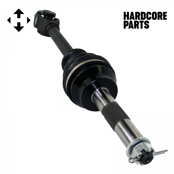 thumbnail interactive-video image 1 of Caltric Front & Rear CV Axle Set For Polaris Sportsman 570 (2015-2017) – Left & Right, Bolt-On Fit 1 of 2