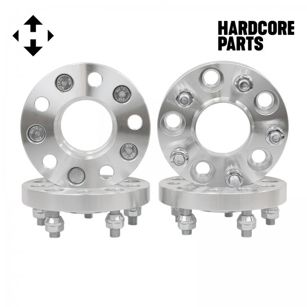 4PC 1” Hubcentric Wheel Spacers – 6x5.5 (139.7mm) – M12x1.5 – 106mm Bore – Tacoma 4Runner